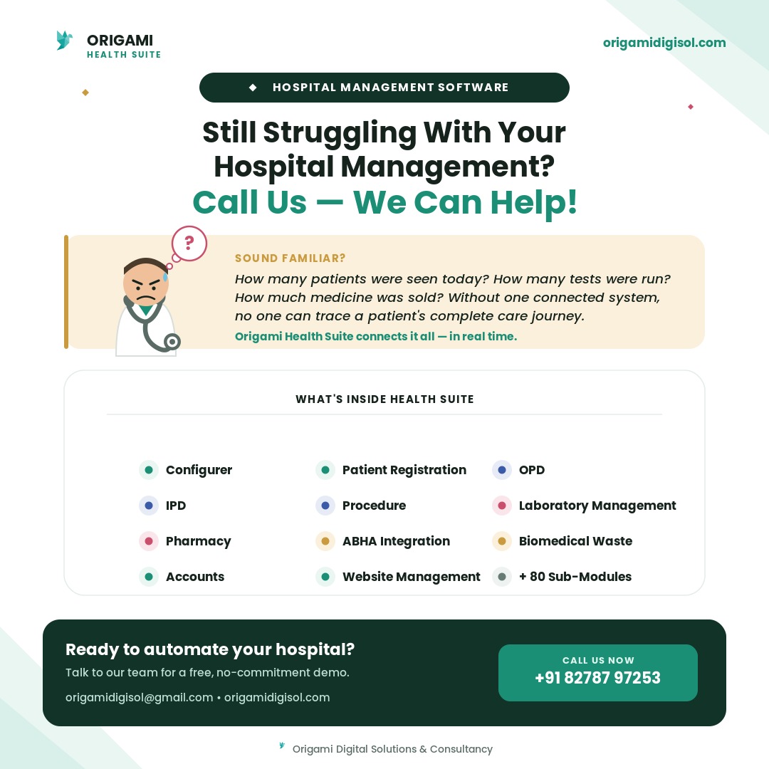 Origami Health Suite poster