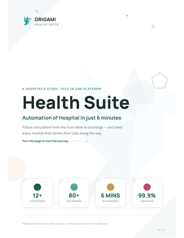 Origami Health Suite V2 cover