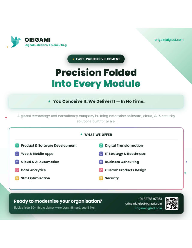 Origami One Pager